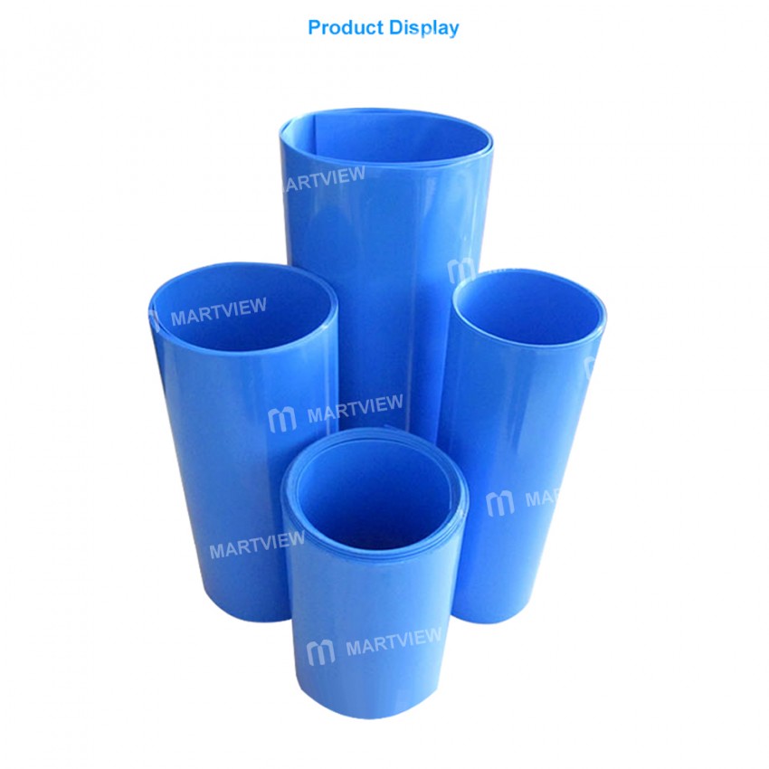2Meter Blue PVC Insulation Heat Shrink Tube for 18650 Battery Insulation Protection