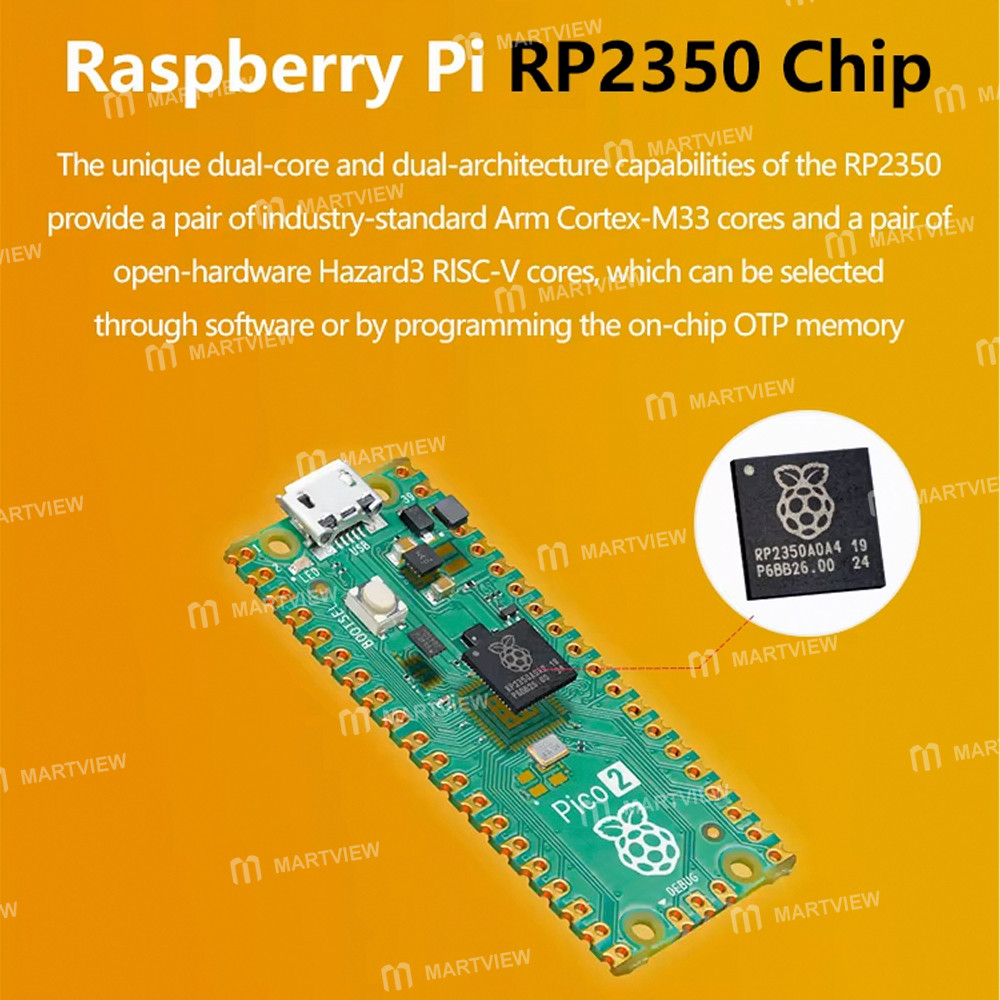 rp2350a rp2350b-high-performance-embedded-microcontroller-mcu-mpu-soc-ic-chip-6