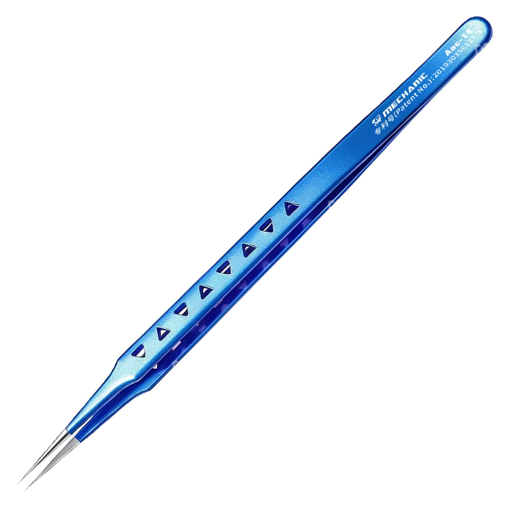 mechanic aac-14-multi-color-series-160mm-extended-stainless-steel-precision-flywire-tweezers-13