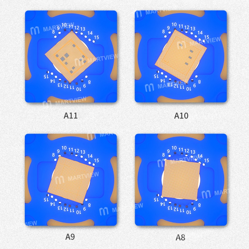 Mechanic iTin 15 Max 8-in-1 CPU Tin Planting Position Platform for A8 / A9 / A10 / A11 / A12 / A13 /