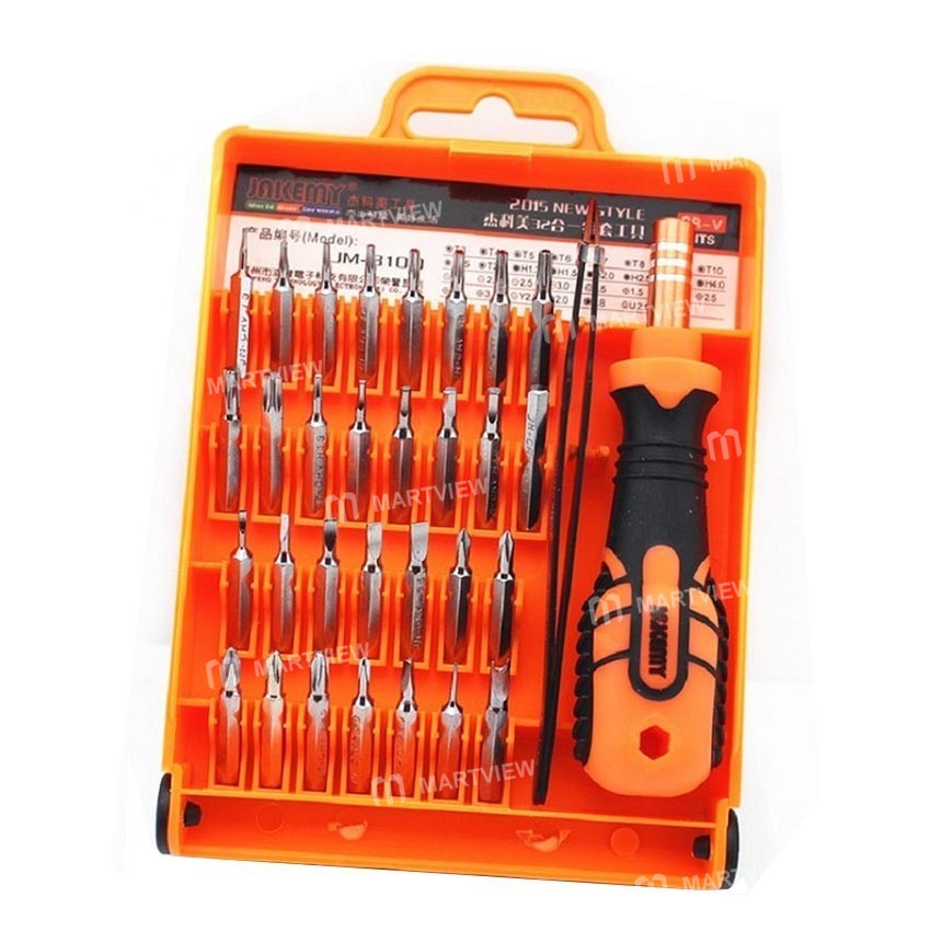 JAKEMY JM-8100 (32 in 1) Interchangeable Professional Screwdriver Set