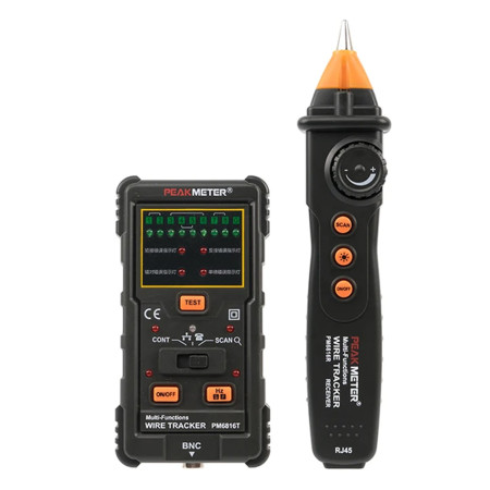PEAKMETER MS6816(PM6816T) Multifunction Wire Tracker for Telecommunications Network Detection