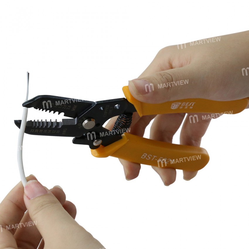 BST-5021 Multi-purpose Alloy Steel Wire Stripper Pliers