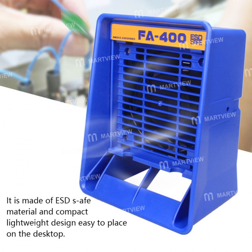 FA-400 ESD Fume Extractor Smoking Instrument with Filter