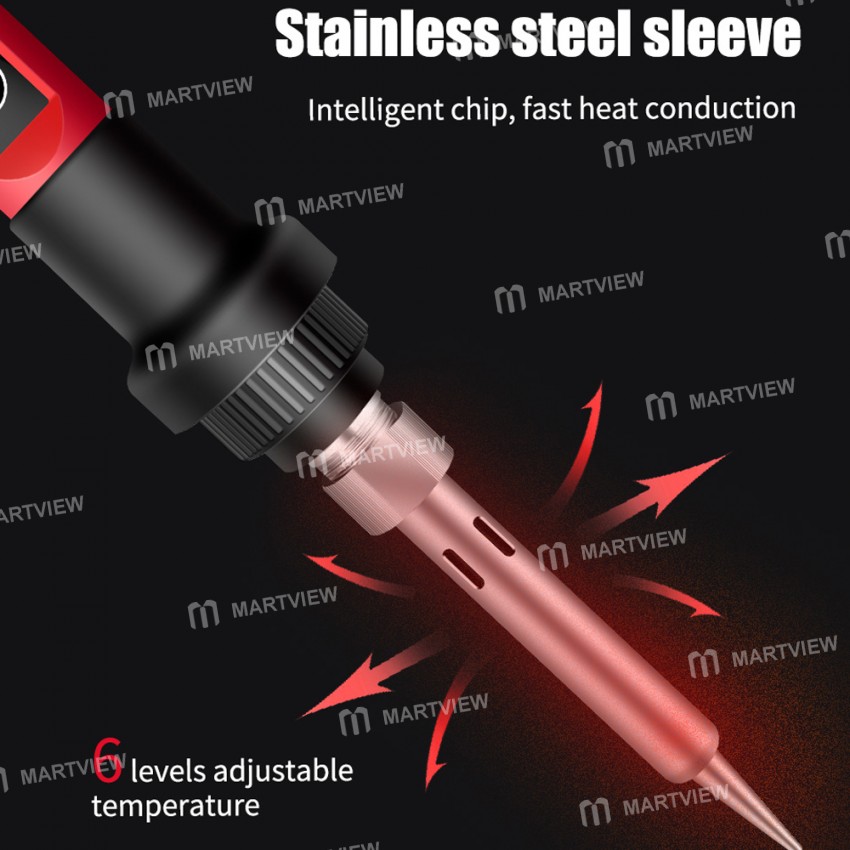 Aneng SL101 / SL102 60W Portable Adjustable Temperature Digital Display Electric Soldering Iron