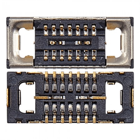 14-Pin Lower Antenna FPC Connector Compatible for iPhone 15 / 15 Plus - 2Pcs