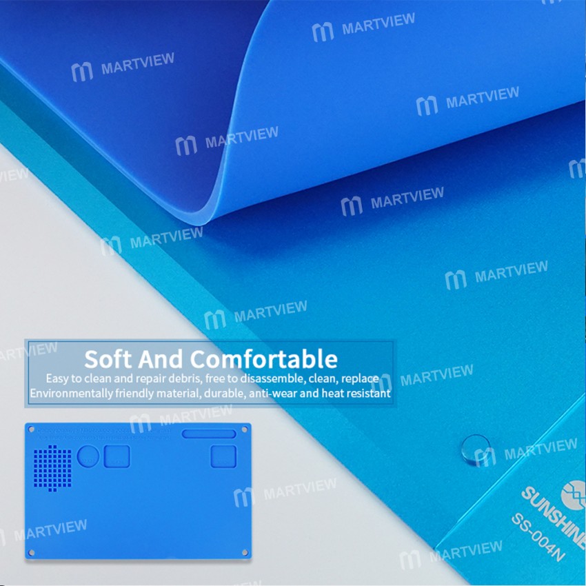 Sunshine SS-004N Multifunction Aluminum Alloy Microscope High Heat Resistant Maintenance Mat
