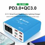 relife rl-304p-smart-digital-display-6-port-usb-charger-support-pd30qc30-6