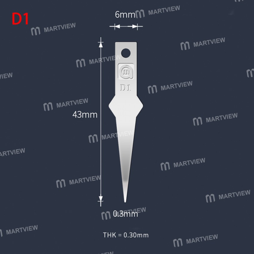 Amaoe D Series Non-slip Hand Grinding Scraping Glue Blades for Mobile Phone Motherboard