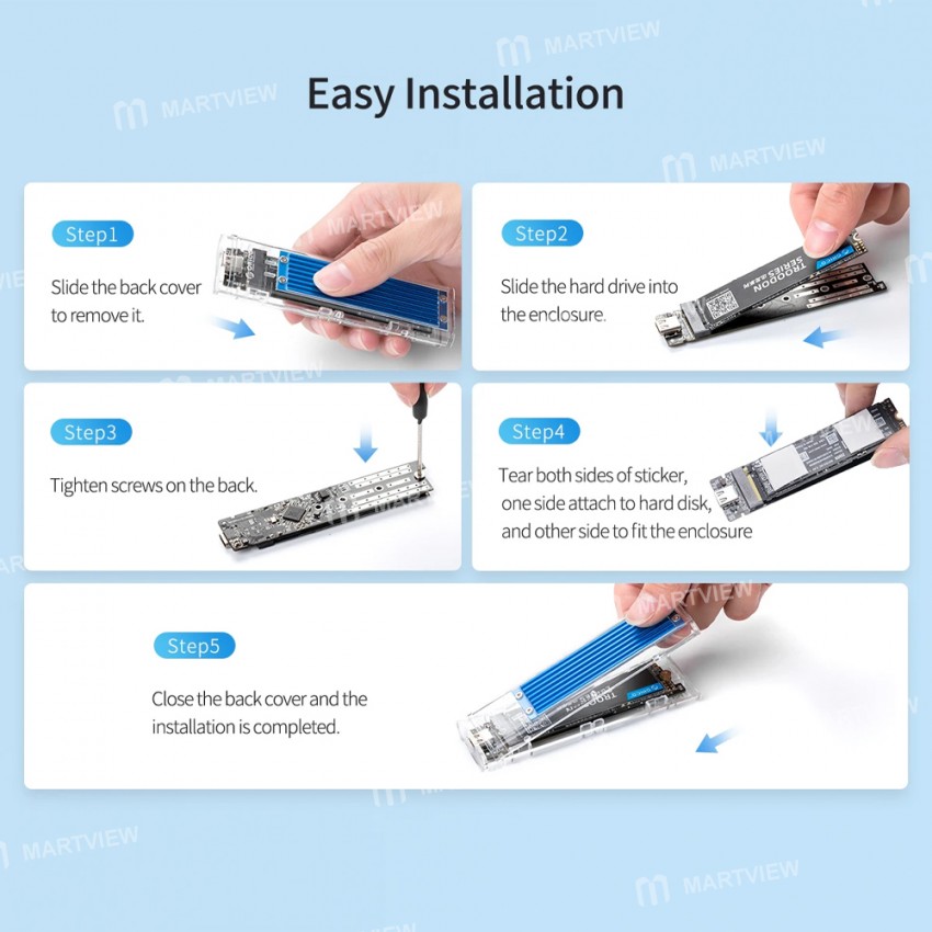 orico tcm2m-c3-nvme-ngff-dual-protocol-usb31-gen2-10gbps-m2-ssd-enclosure-15