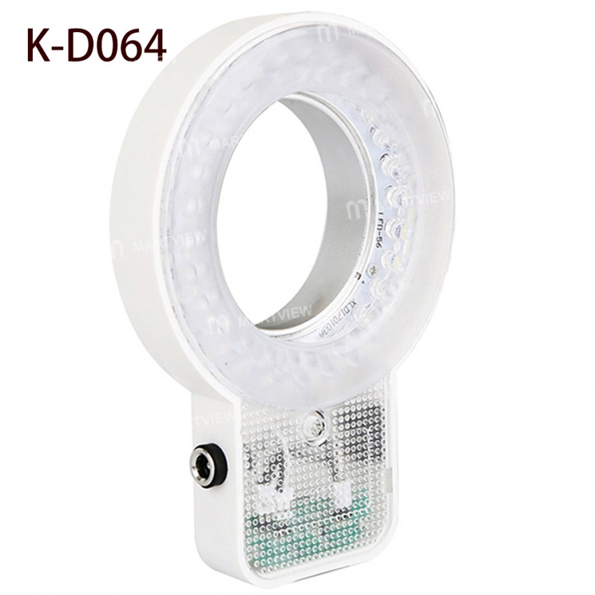 Kaisi 56 / 64 / 72 / 144 LED Adjustable Ring Illuminator Lamp for Stereo Zoom Microscope