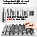 Kaisi K-8128 128-in-1 Precision S2 Alloy Steel Precision Screwdriver Set