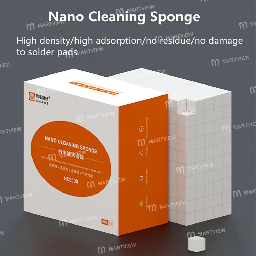 amaoe ncs500-high-density-high-adsorption-nano-cleaning-sponge-for-mobile-phone-motherboard-3
