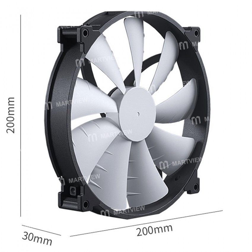 phanteks f200sp-3-pin-black-frame-high-air-volume-fdb-quiet-cooling-fan-for-computer-case-19
