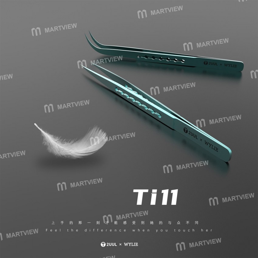 2UUL Wylie Ti11 Ti12 Titanium Alloy UltralightTweezer