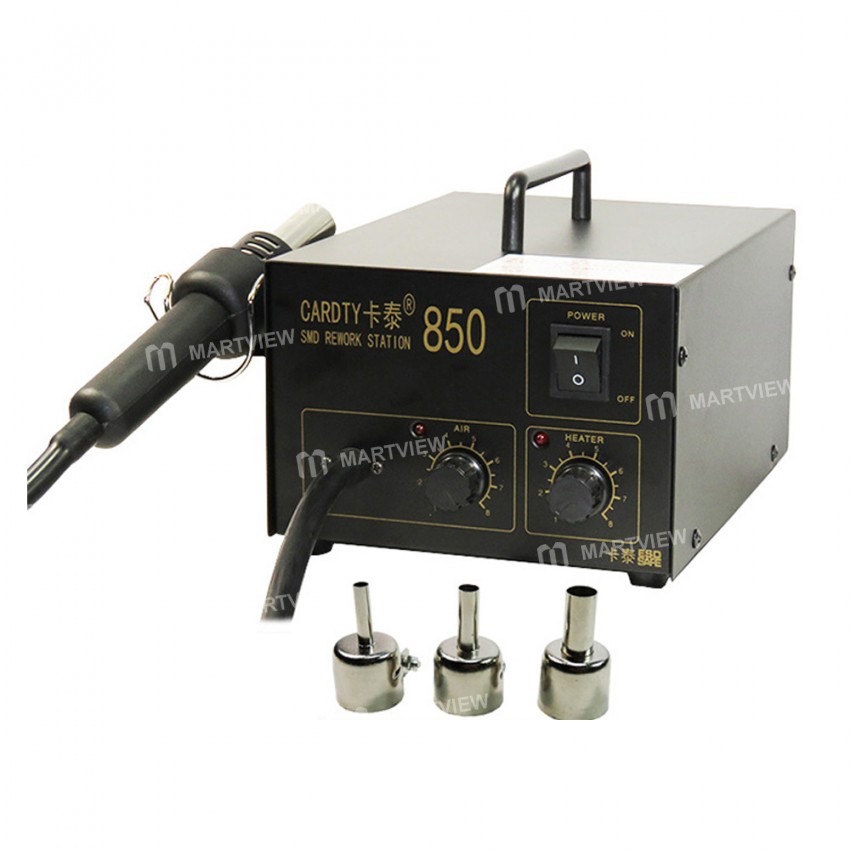 Cardty 850 220V SMD Hot Air Rework Station