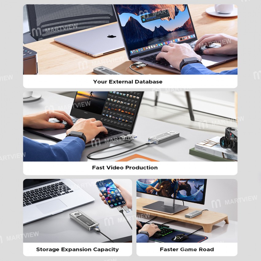 orico aagm2-u4-usb4-40gbps-nvme-m2-ssd-enclosure-with-cooling-fan-compatible-thunderbolt-3-4-9