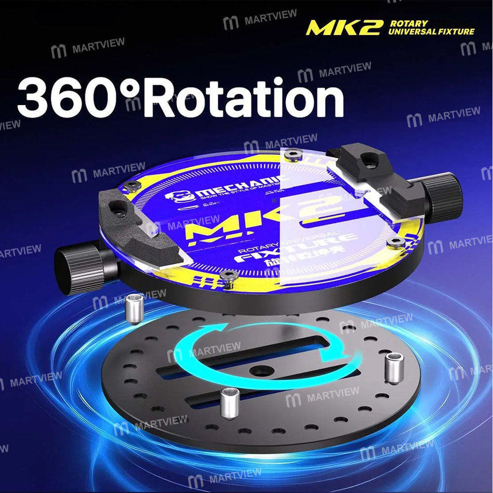 mechanic mk2-rotary-heat-insulating-ring-shaped-tempered-glass-motherboard-repair-fixture-2