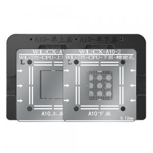A10 CPU Stencil + Positioning Plate