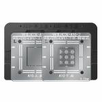 WL A6 A7 A8 A9 A10 A11 A12 CPU NAND Baseband Reballing Stencil Net Platform Positioning Plate Magnet