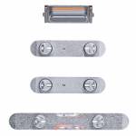 Replacement side bottom set for iPhone 12 mini white