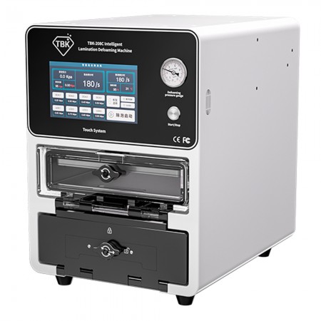 TBK-208C Large Capacity Intelligent Lamination Defoaming Integrated Machine for Mobile Phone / Tablet