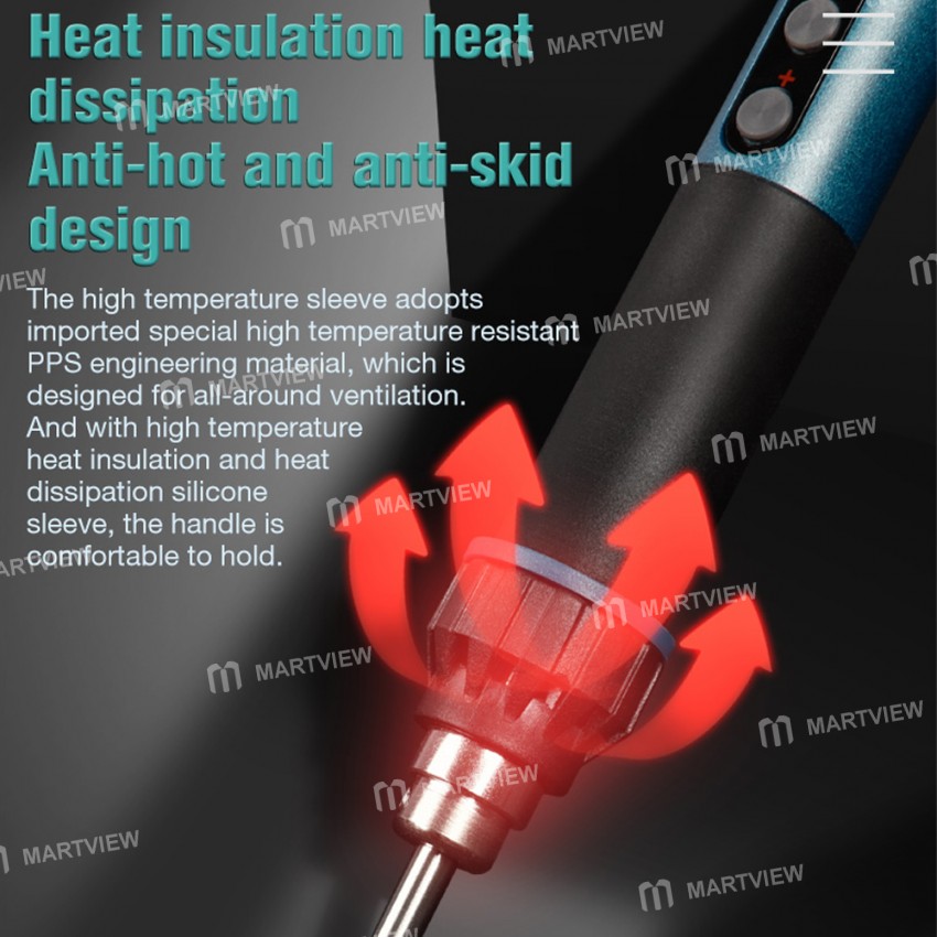 cxg 969-portable-type-c-constant-temperature-cnc-electric-soldering-iron-8