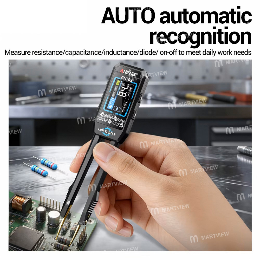 aneng gn703-type-c-rechargeable-lcr-smart-forceps-bridge-for-lcr-smd-esr-test-8