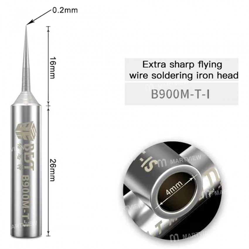 BEST 900M-T-I / 900M-T-IS Durable Oxygen-free Copper Soldering Iron Tips