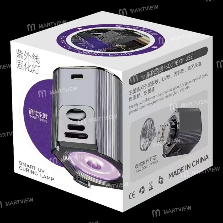 Intelligent Green Oil Optical Adhesive UV Curing Lamp for Phone Motherboard LCD Repair