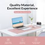 Orico Large Anti-slip Natural Cork Double-side Desk Mouse Pad for PC Laptop