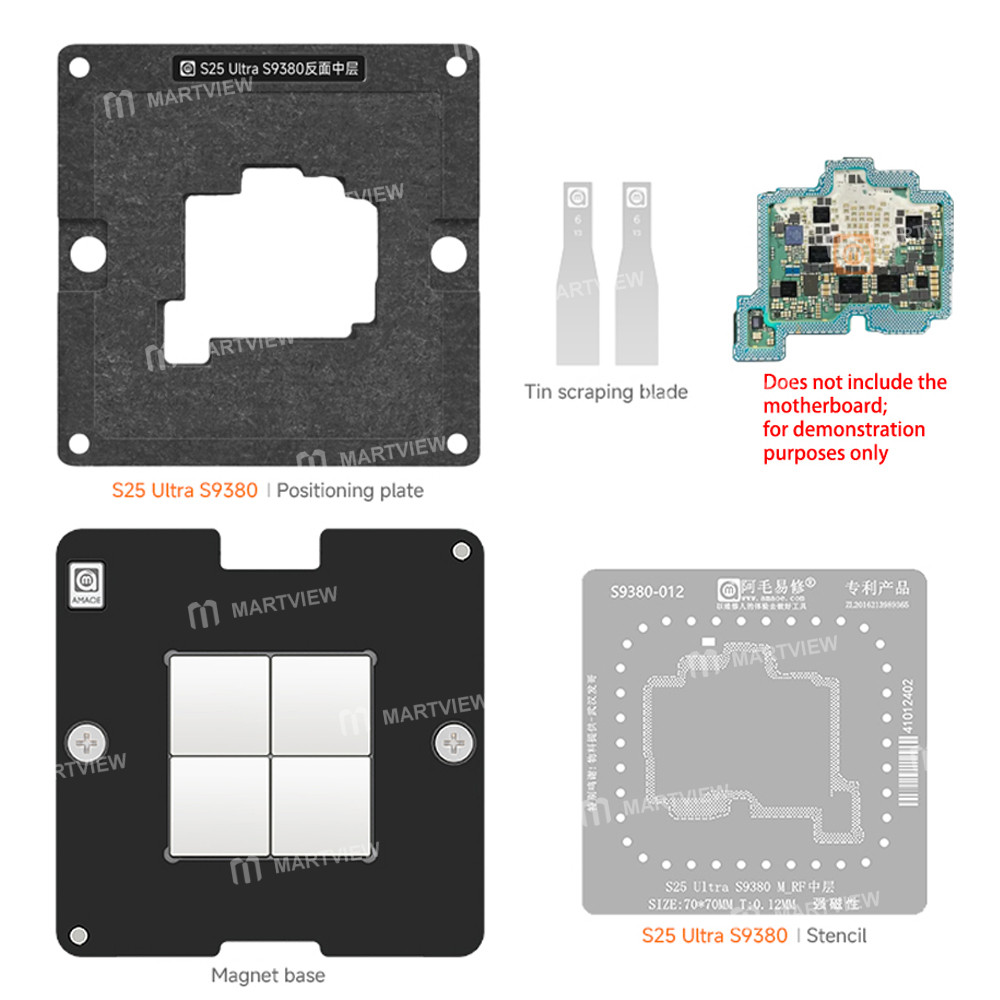 amaoe reverse-middle-layer-bga-reballing-stencil-platform-set-for-samsung-s25-ultra-s9380-m_rf-2