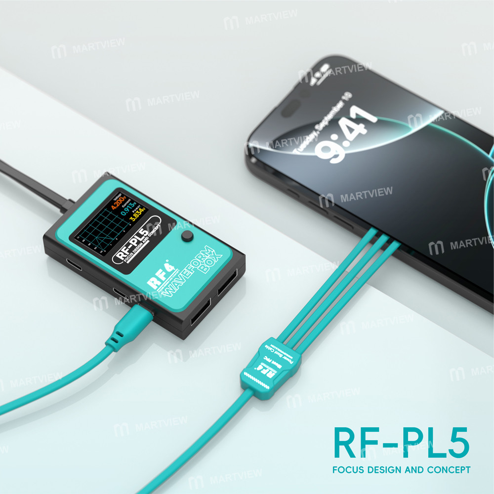 rf4 rf-pl5-current-waveform-tester-with-iboot-fpc02-power-boot-cable-for-iphone-8-17pm-se2-se3-4