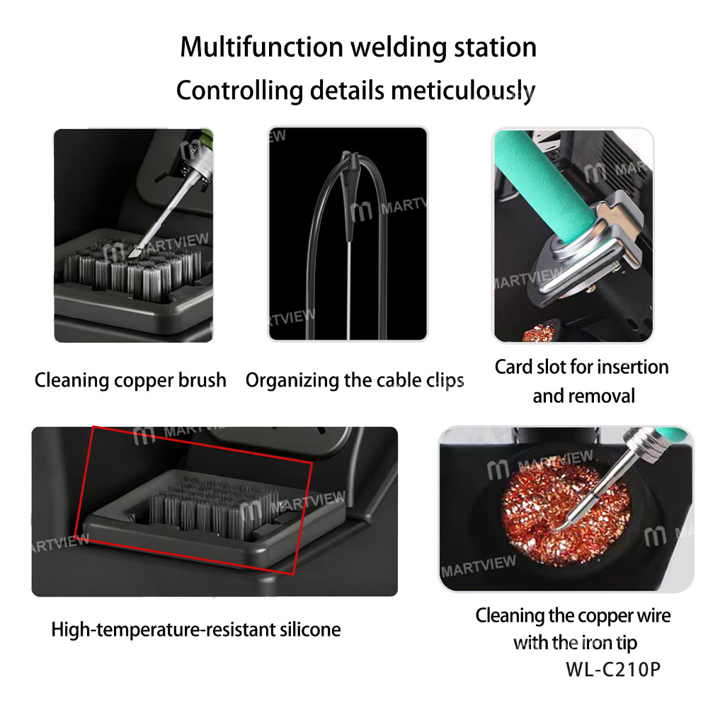 wylie c210p-200w-intelligent-control-temperature-soldering-station-compatible-210-245-115-handle-6