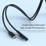 1.5M 15V/3A Magnetic Attraction Type-C Fast Charging Cable for Microsoft Surface Pro 3/4/5/6