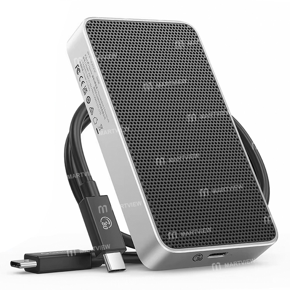 orico x50pro-aluminum-alloy-thunderbolt-5-80gbps-m2-nvme-ssd-enclosure-supports-expansion-up-to-8tb-