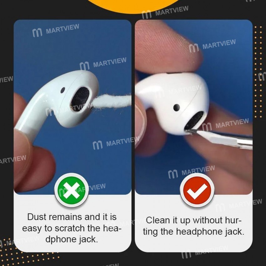 Portable Wireless Headset Earplug Cleaning Pen