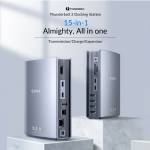Orico TB3-S3 15-in-1 4K HDMI Thunderbolt 3 40Gbps Type-C Multi-function Docking Station