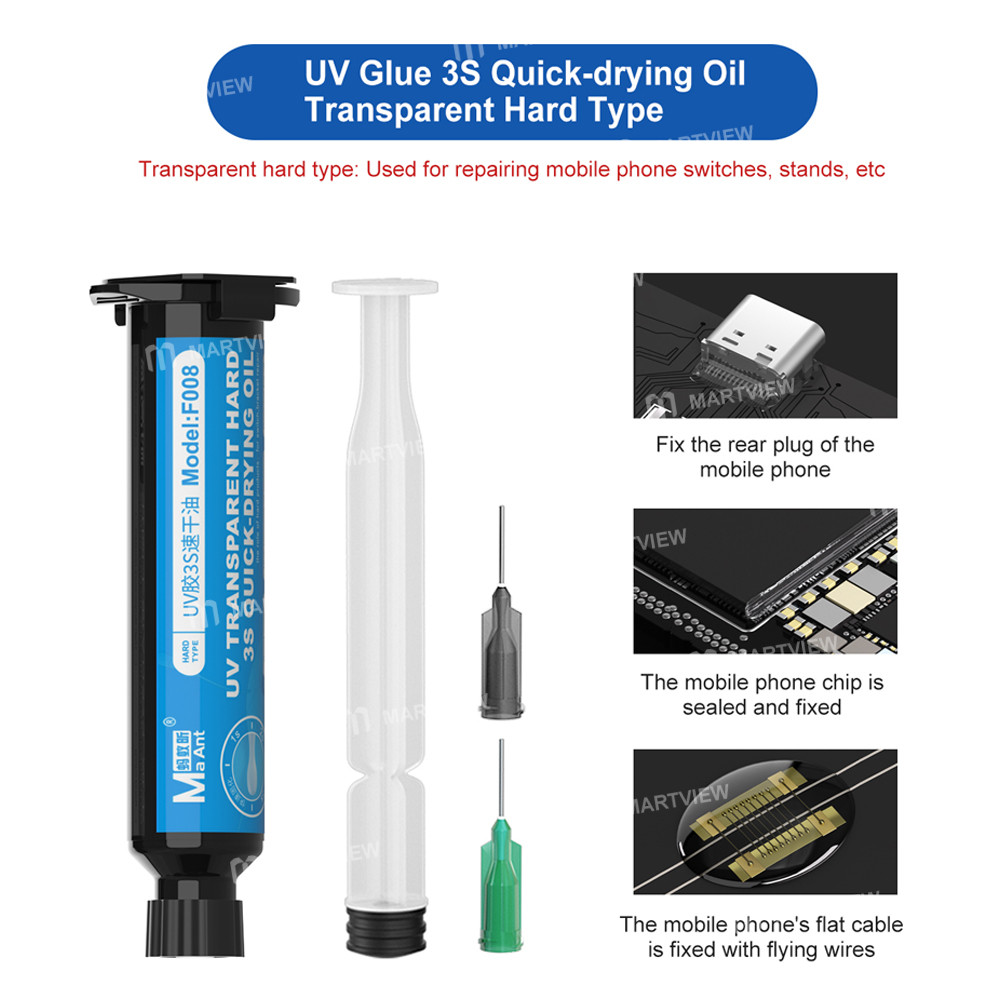 maant f008-f009-20g-3-second-quick-drying-uv-glue-for-motherboard-jumper-wires-3