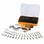 JAKEMY JM-6098 (66 in 1) Handle Screwdriver Tools Screw Driver Socket Extension Bar Repair Tool