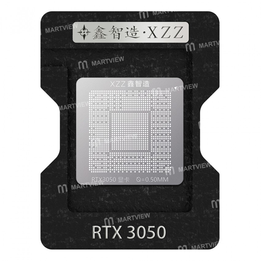 xinzhizao 050mm-magnetic-bga-reballing-tin-planting-platform-for-rtx3050-graphics-card-2