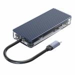 orico wb-series-type-c-to-multiple-interfaces-transparent-hub-5