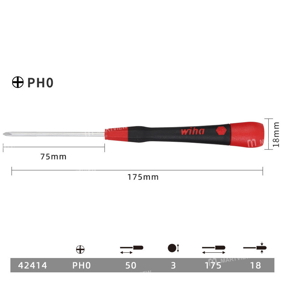 wiha ph-series-precision-phillips-screwdrivers-for-household-appliances-electronic-products-repair-6