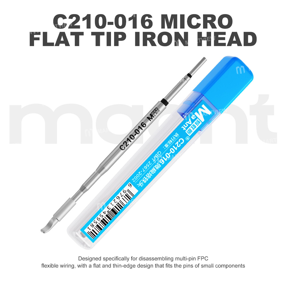 maant c210-016-miniature-flat-soldering-iron-tip-for-multi-pin-fpc-flexible-disassembly-5