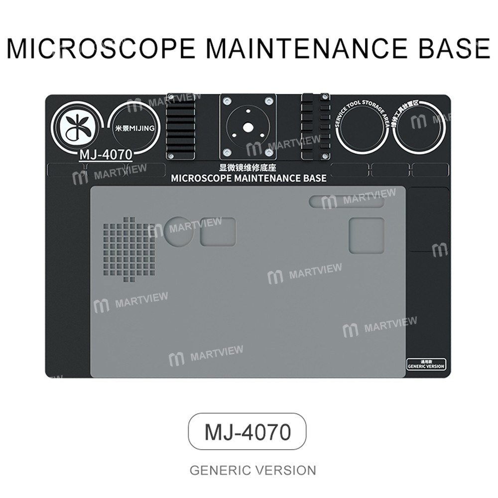 mijing mj-4030-mj-4070-fixed-rod-diameter-32mm-universal-microscope-aluminum-alloy-big-base-3