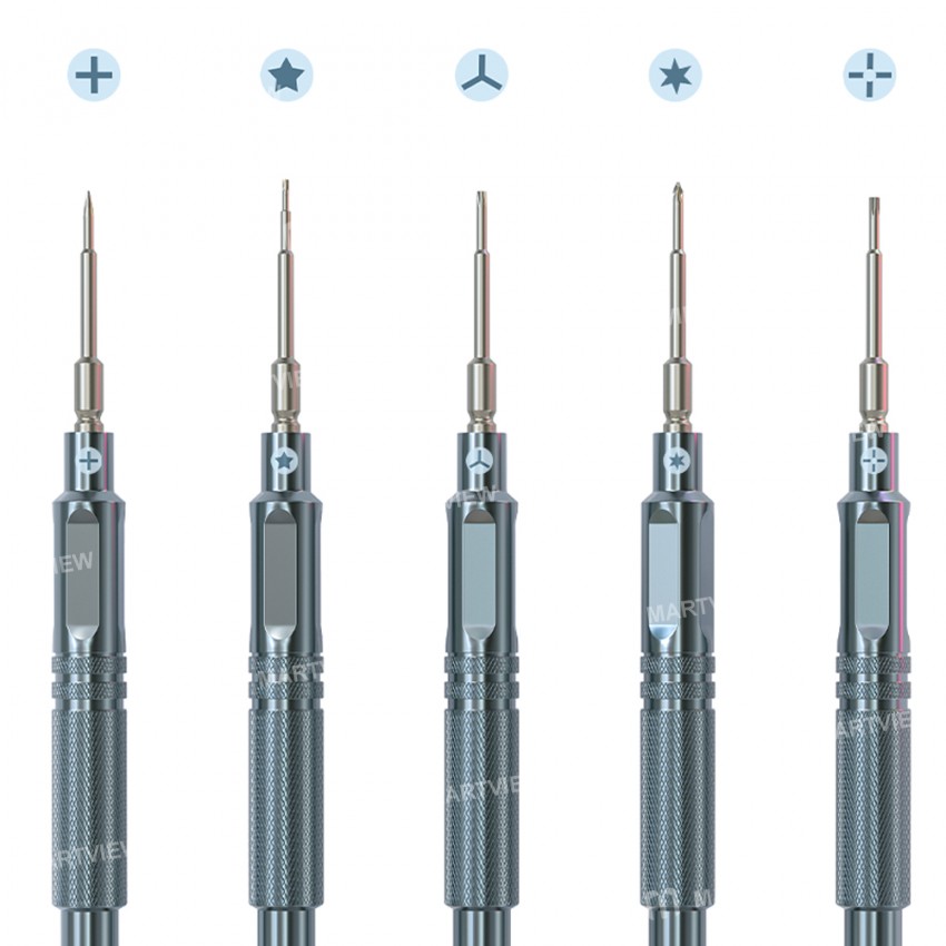 xinzhizao chiwu-high-hardness-s2-magnetic-precision-screwdriver-set-for-mobile-phone-maintenance-11