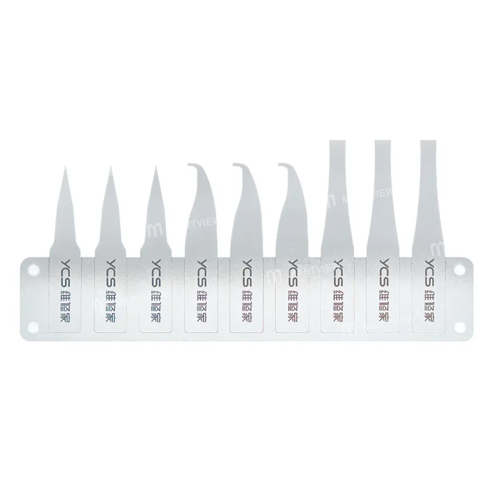 ycs 9g-non-slip-frosted-ultra-light-single-head-carving-knife-handle-with-blades-9