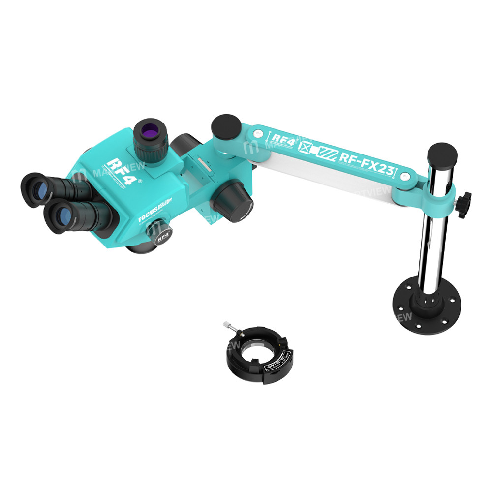 rf4 rf-fx23d-65-65x-synchronous-zoom-trinocular-stereo-microscope-with-fx23-liftable-fixed-stand-2
