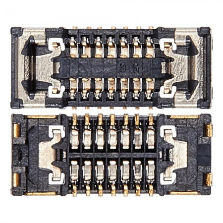 14-Pin Front Camera FPC Connector for iPhone 16 / 16 Plus - 2Pcs