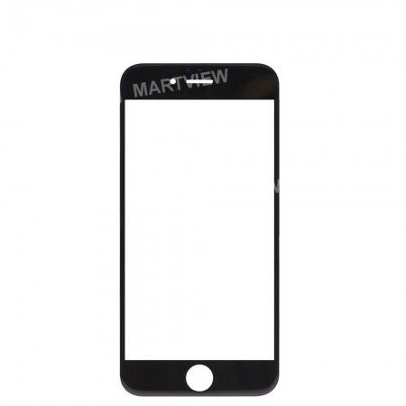 Replacement front outer screen glass lens for iPhone 7 black